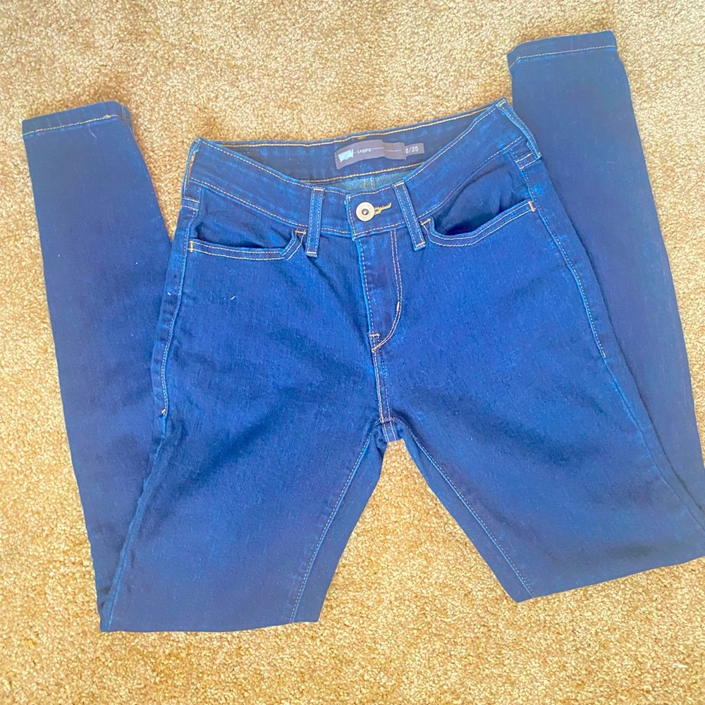 Levi Navy Blue Jeans “0/25”